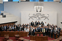 Die rund 70 Teilnehmenden des Partnertreffens in der Bremischen Bürgerschaft. Die rund 70 Teilnehmenden des Partnertreffens in der Bremischen Bürgerschaft.