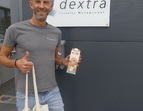 Philipp von der Heide von der dextra FM GmbH & Co KG mit Gewinn